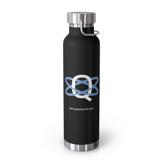 QuantumBI Copper Vacuum Insulated Bottle, 22oz